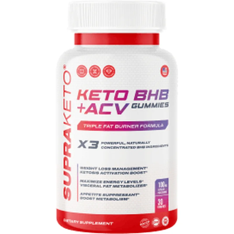 Supra KETO BHB + ACV Gummies